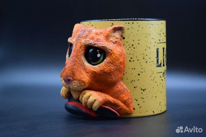 Кружка кот в сапогах