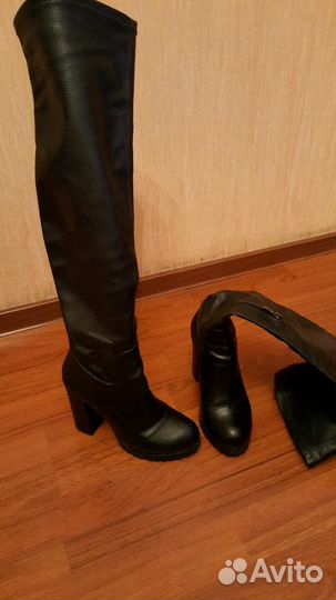 Сапоги ботфорты