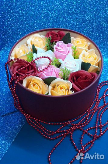 Букет цветов из мыла