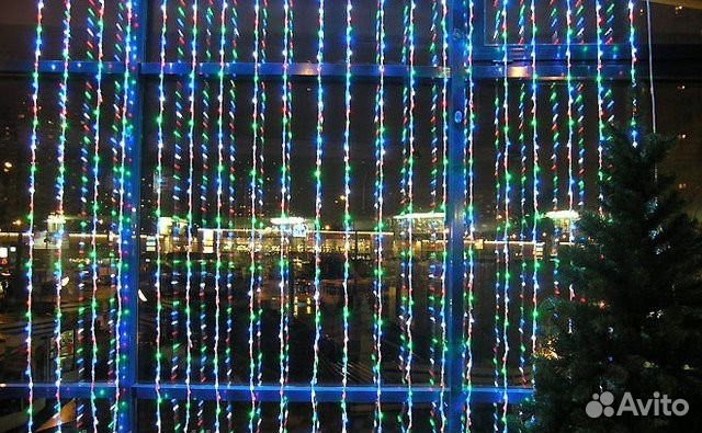 Гирлянда штора