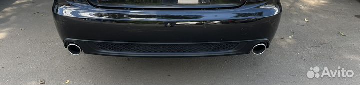 Юбка заднего бампера Audi a6 c7 S Line