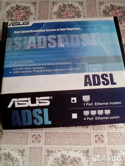 Роутер Асус для adsl