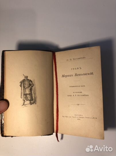 Антикварная книга 1894 Боголюбов