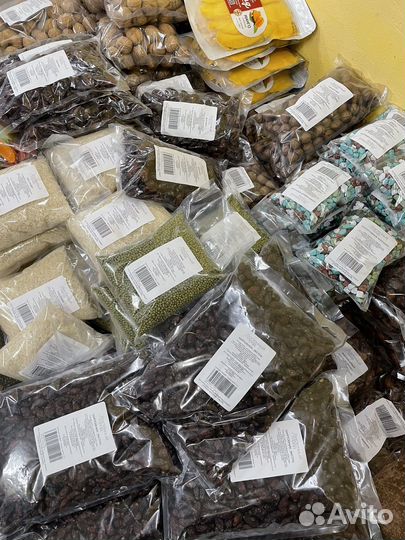 Орехи и сухофрукты в розницу