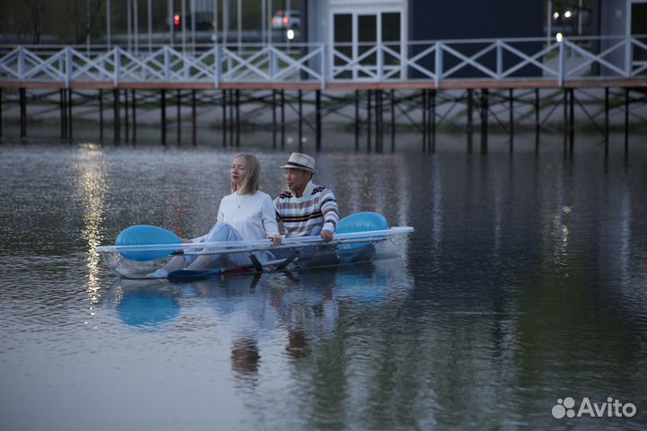 Зеркальная. Водные прогулки на прозрачных каяках