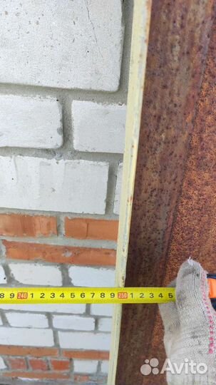 Ворота гаражные металлические бу