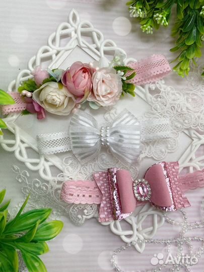 Повязки для малышек ручной работы