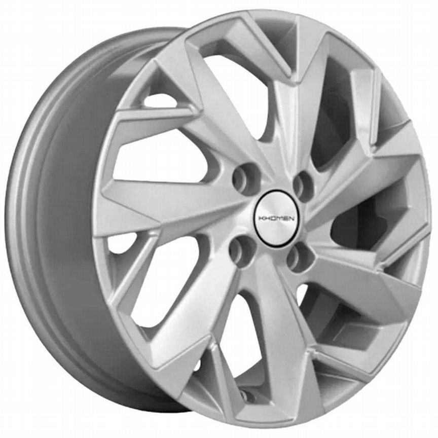 Диски Khomen KHW1508 6x15 4x100 ET46 D54.1 F-Silver