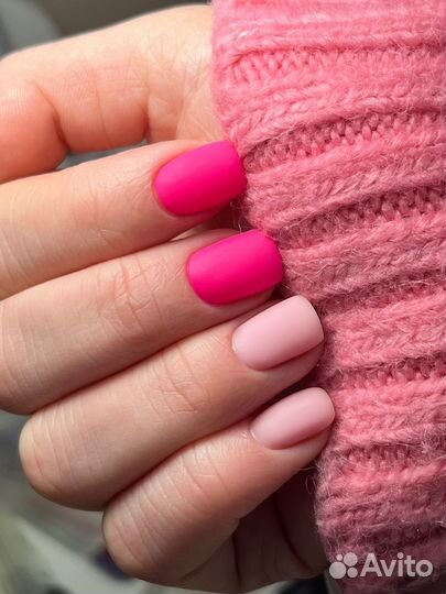 Маникюр с покрытием