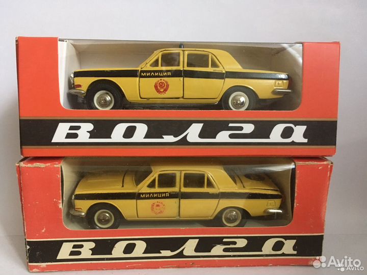 Модели 1:43 Волга газ 24 гаи Советская Редкая