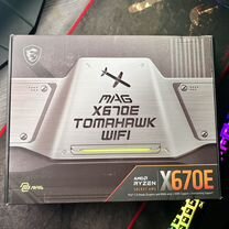 MSI MAG X670E tomahawk wifi плата Новая