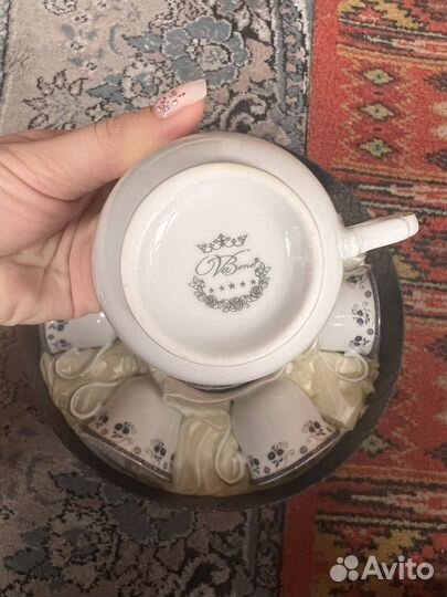 Чайно кофейный сервиз фарфор
