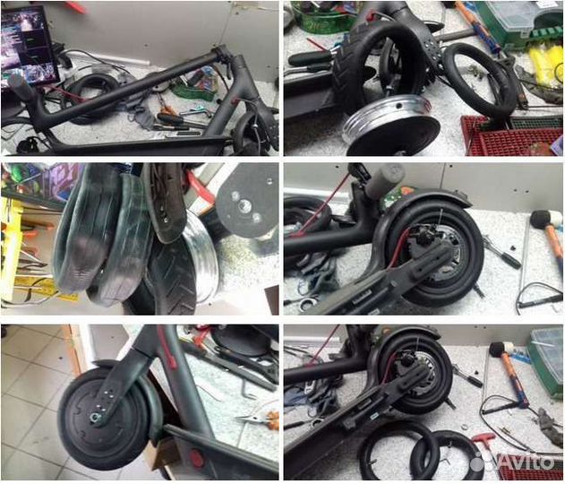 Замена Покрышек Электросамоката/Шиномонтаж