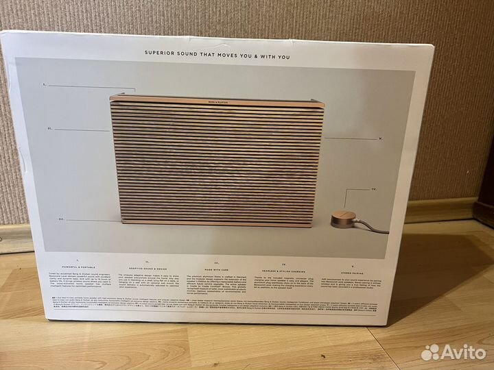 Колонка Bang olufsen level gold