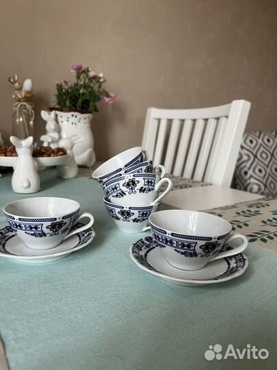 Кофейный сервиз khala гдр немецкий