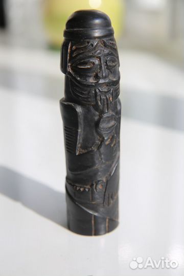 Оберег-талисман Бурхан-онгон, гагат