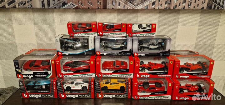 Коллекционная модель Bburago и Miasto