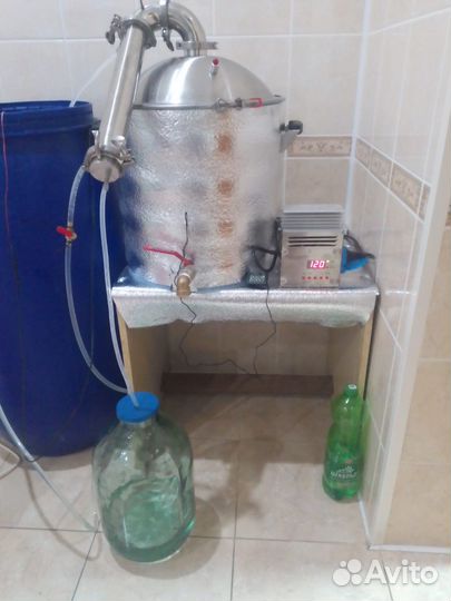 Дистиллятор с тарельчатой колонной-3