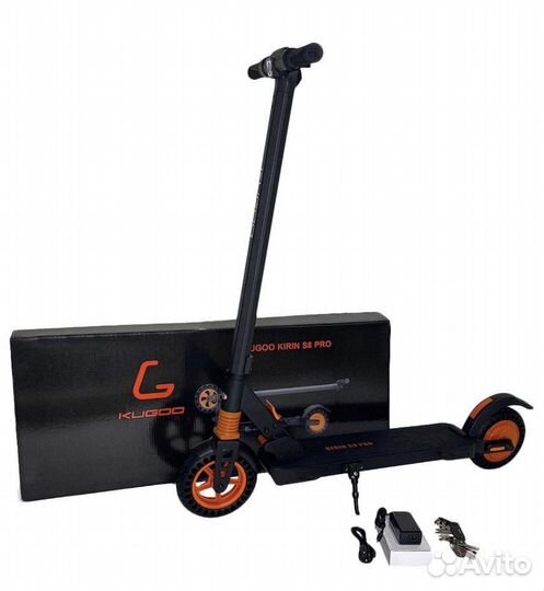 Электросамокат Kugoo Kirin S8 Pro черный