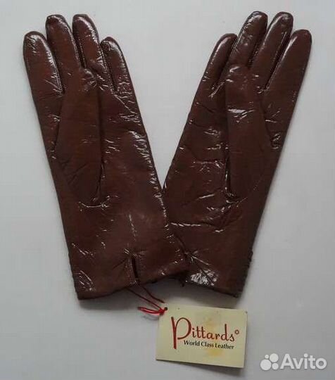 Перчатки лаковые