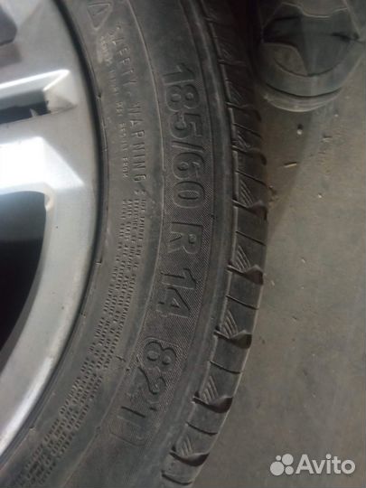 Летние колеса R14 на skoda