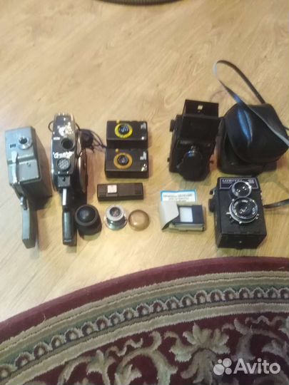 Пленочный фотоаппарат и камера