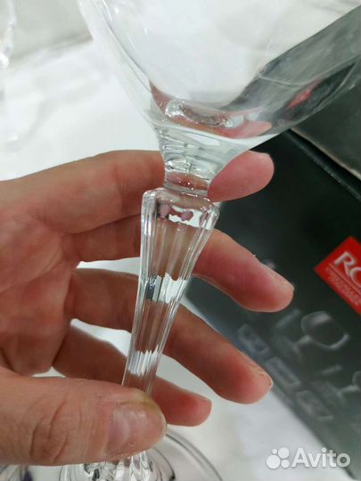 Набор из 6 бокалов флюте. RCR. Италия