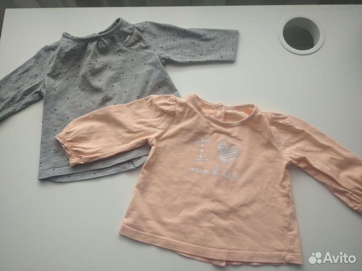 Летние вещи на девочку,74
