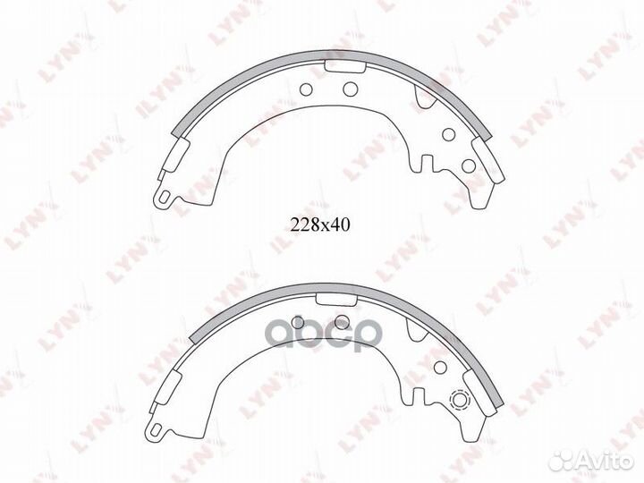 Колодки тормозные toyota RAV 4 94- задн. BS7507