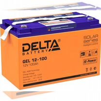 GEL 12-100 Delta Аккумуляторная батарея