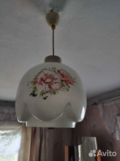 Светильник потолочный подвесной бу