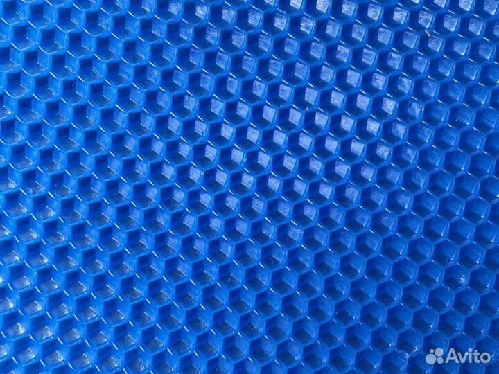 Вощина для свечей медовая, синяя, васильковая