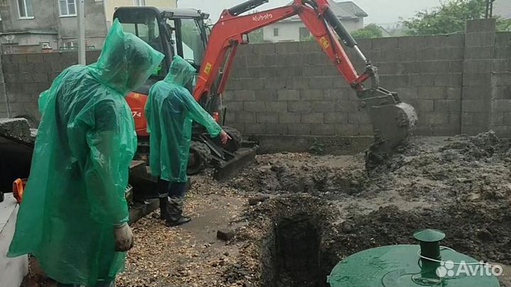 Септик для дома дачи за 24 часа