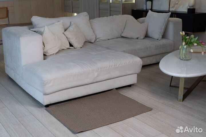 Вязанный коврик