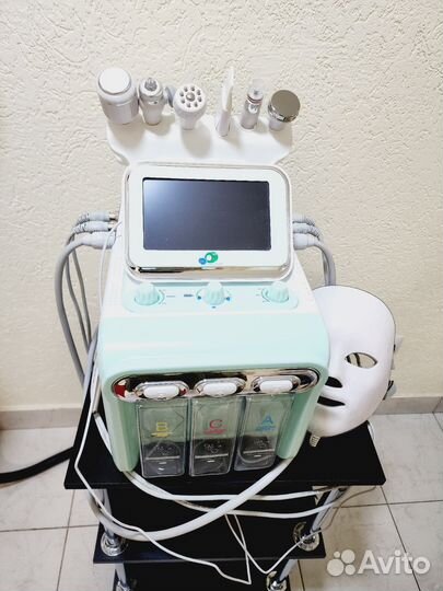 Аппарат 7в1 nova H2O2 LED mask