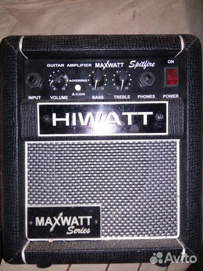 Комбоусилитель Комбик Hiwatt Maxwatt Spitfier 8w