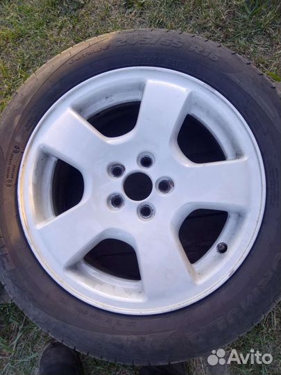 Литые диски с резиной субару r 16