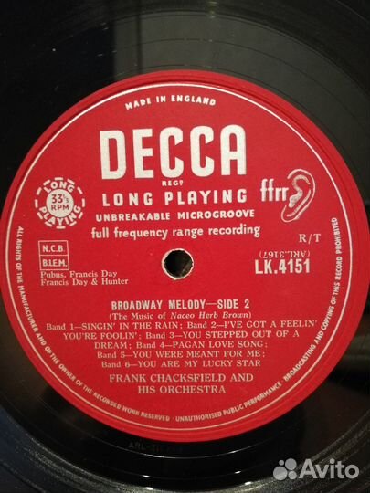 Пластинки - редкий винтажный винил из 60-х