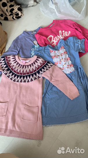 Пакет одежды на девочку 104