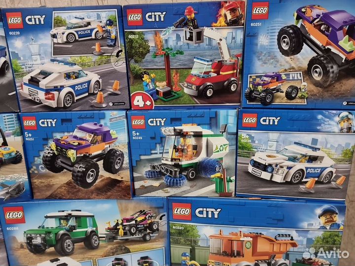 Новые наборы Lego City
