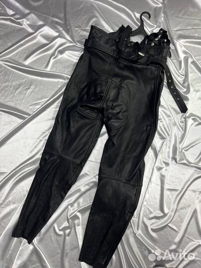 Мотокомбенизон женский натуральная кожа