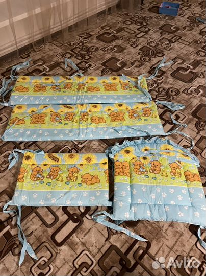 Бортики в детскую кроватку