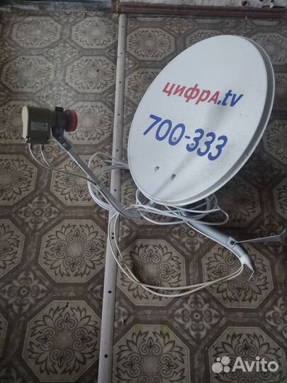 Антенна спутниковая триколор с ресивером