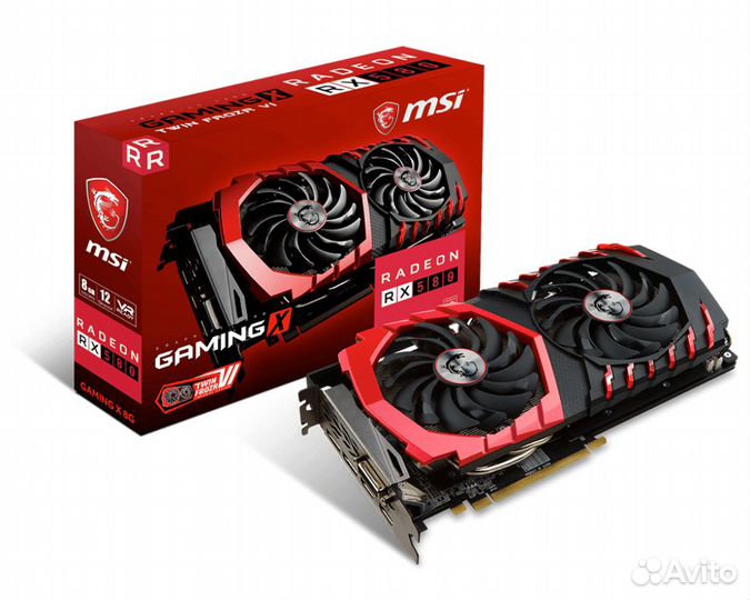 Видеокарта amd rx 580 msi 4gb