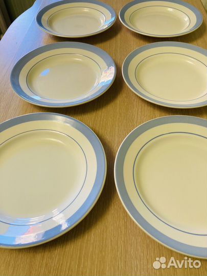 Тарелки зик 6 шт