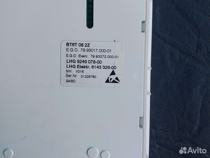 Дисплей холодильника Либхер