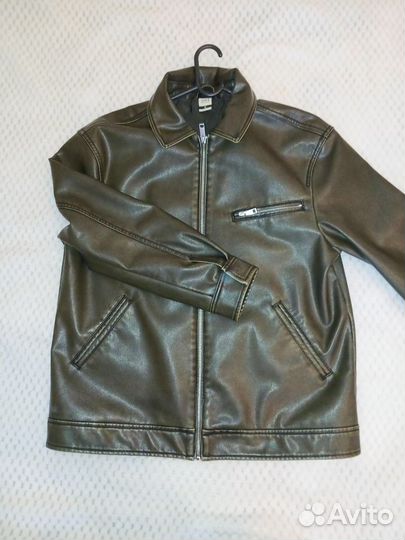 Кожаная куртка Reserved