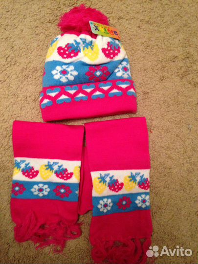 Шапка+ шарф