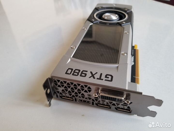 Видеокарта Nvidia GTX 980 4гб