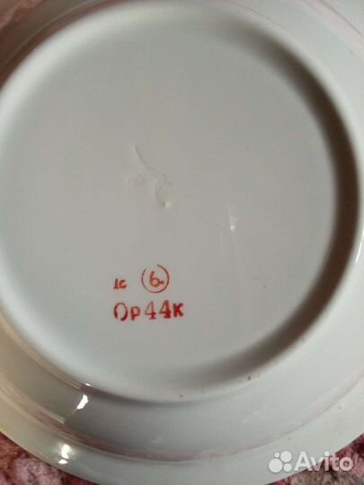 Тарелки глубокие СССР времен